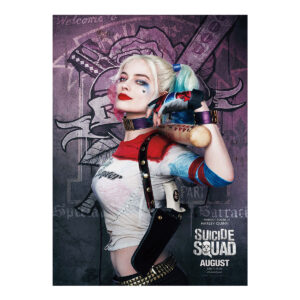 Poster Decorativo Harley Quinn (Suicide Squad)